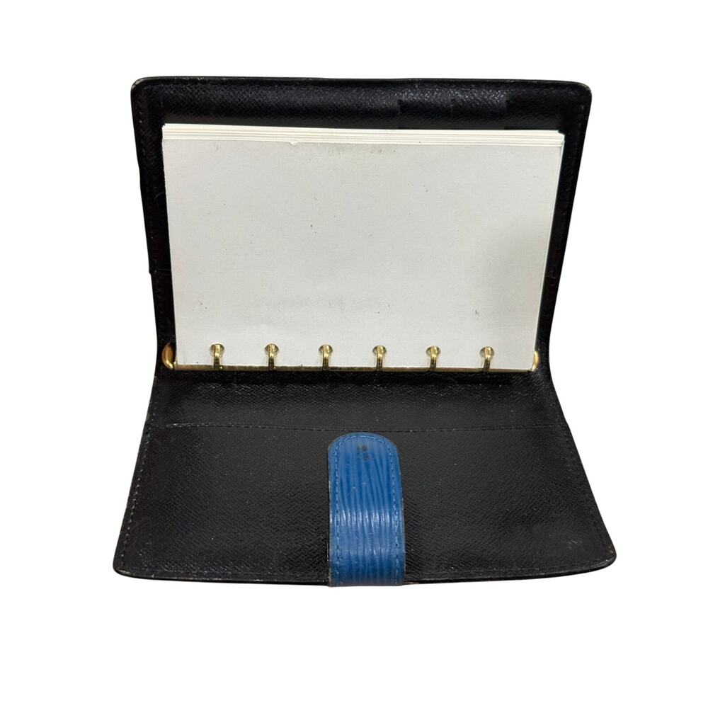 Louis Vuitton Blue Epi Leather Agenda comes with note pad EUC. Made in Spain - Picture 6 of 10